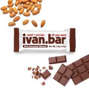 Dark Chocolate Almond Seed + Nut Bar (2.5oz) : 16 count