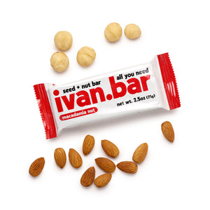 Almond Macadamia Seed + Nut Bar : 16 count