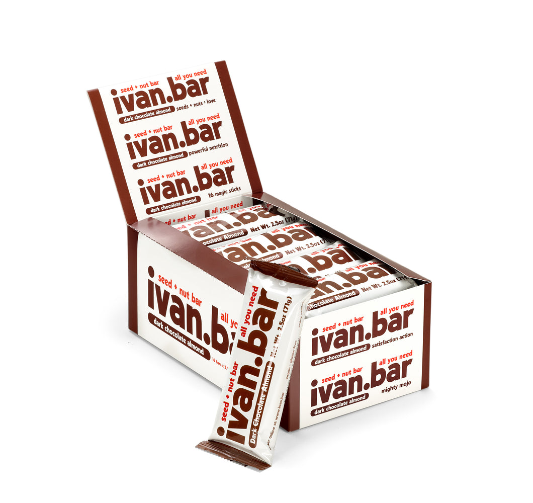 Dark Chocolate Almond Seed + Nut Bar (2.5oz) : 16 count